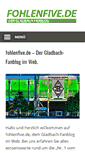 Mobile Screenshot of fohlenfive.de